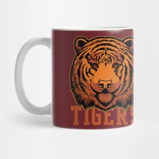 Tiger face art Mug